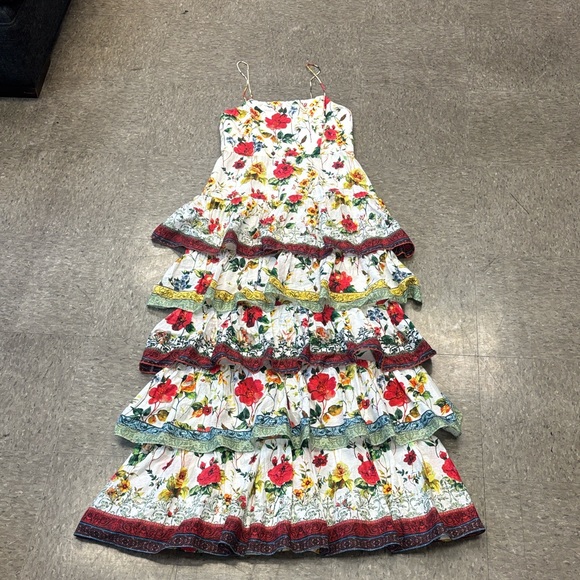 Alice + Olivia Valencia Floral Print Dress - Picture 2 of 8